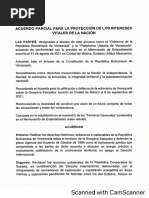 Negociación en Barbados: Acuerdo Parcial para La Protección de Los Intereses Vitales de La Nación