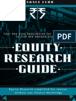 Equity Research Guide