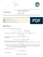 Exercice 1: Math ECG 2