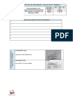 Sst-Pro-001-Procedimiento de Identificacion de Peligros, Evaluacion y Control de Riesgos (Iperc)