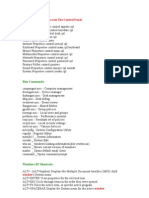 Windows XP Keyboard Commands