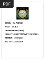 Assignmemt of QT2