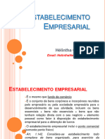 Aula 05 - Estabelecimento Empresarial