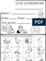 Cuadernillo Nivel Silabico Alfabetico