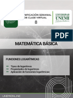 8 Funciones Logaritmicas