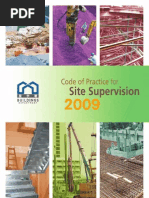 CODE of PRACTICE For Site Supervision