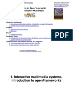 Lections On Open Frameworks