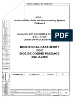 TE-419891-001 - 862-U-2301 - BIOCIDE DOSING PACKAGE - Rev.B