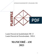 Laudo de Periculosidade Insalubridade Manicoré 2023