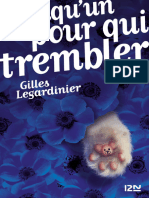 EBOOK Quelquun Pour Qui Trembler Gille