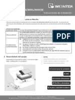 MT8090 8092XE Instrucciones Instalación