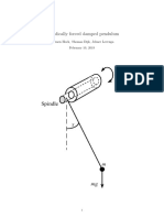 Periodically Forced Damped Pendulum