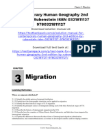 Contemporary Human Geography 2nd Edition Rubenstein Solutions Manua 1