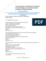 General Organic and Biological Chemistry Structures of Life 5th Edition Timberlake Test Bank 1