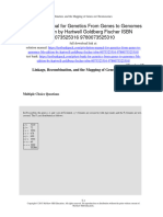 Genetics From Genes To Genomes 5th Edition Hartwell Test Bank 1