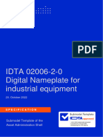 IDTA 02006-2-0 - Submodel - Digital Nameplate