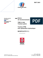 TRM 10 000 - TRACTEUR Notice Fonctionnement - NF