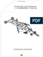 Plaina Niveladora Agrimec Robust 440