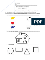 Plantilla de Diagnostico Artes Plasticas