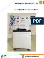 BK2000 Governor Test Bench UseMaintenance Manual