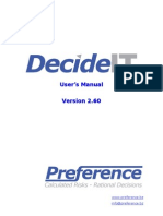 DecideIT Manual