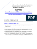 Solution Manual For Byrd and Chens Canadian Tax Principles 2012 2013 Edition Canadian 1st Edition by Byrd and Chen ISBN 0133115097 9780133115093