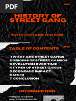 History of Street Gang