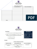 CP FORM 9 - Resource Gap Summary