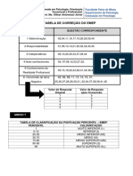 Correção e Interpretação Emep