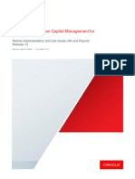 Oracle Fusion Human Capital Management For RETIREES US Implementation and Use White Paper v1.9