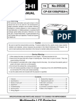 No.0553E Service Manual: CP-SX1350 (P5SX+)