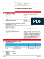 Sulfato de Magnesio MSDS NOM 018 STPS 2015