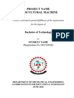 B.Tech Project Format 2022-23 Done