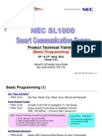 SL1000 Training (Basic Programming) (Issue 1 0)