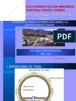 Iii. Ingenieria de Rocas y Su Aporte Al Diseño y La Construcción de Túneles