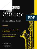 Mastering Bebop Vocabulary