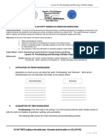 CNF Lesson 10 Proofreading and Revising TW