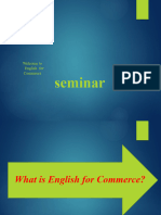 English For Commerce