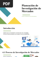 Planeación de Investigación de Mercados