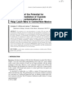 Assessment of The Potential For in Situ Bioremediation of Cyanide and Nitrate Contamination at A