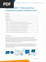 Spirion Thales - Integration Guide FINAL 20220517