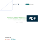 COVID19 Procedure Sampling FR