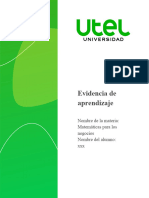 Matemáticas para Los Negocios - Semana 3 - P