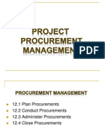 Project Procurement and Risk