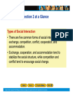 Chapter 3 - Social Structure - Section 2 - Types of Social Interaction