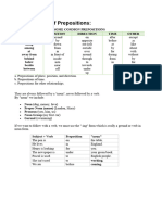 Prepositions