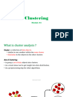 Clustering