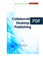 Collaborative Desktop Publishing