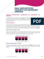 QMC - AP - Eletroquímica - Pilhas - Dispositivos Cotidianos de Obtenção de Energia