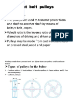 Flat Belt Pulleys